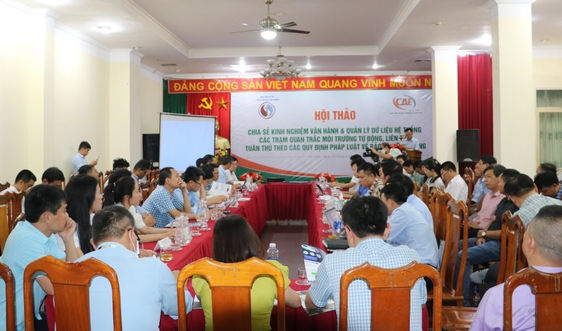 Cần đầu tư chất lượng cho hoạt động quan trắc môi trường tự động