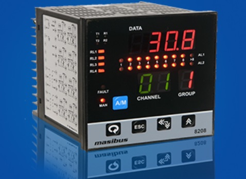 8-Channel Scanner / Protection Relay 8208-Masibus/ Ấn Độ