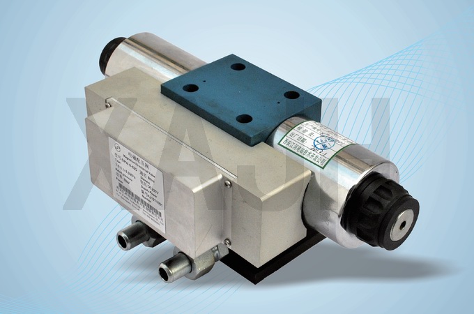 Type electromagnetic pressure regulating valve, model DPW  / Jianghe